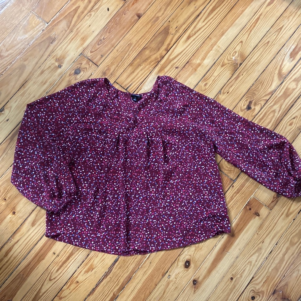 Beautiful Maroon Blouse